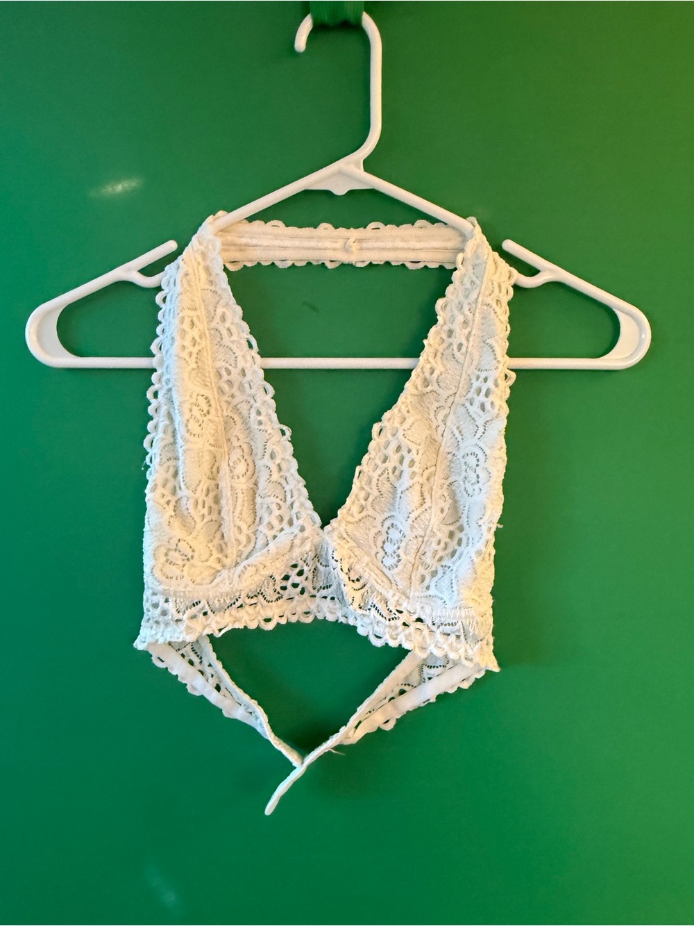 Sexy White Lace Bralette